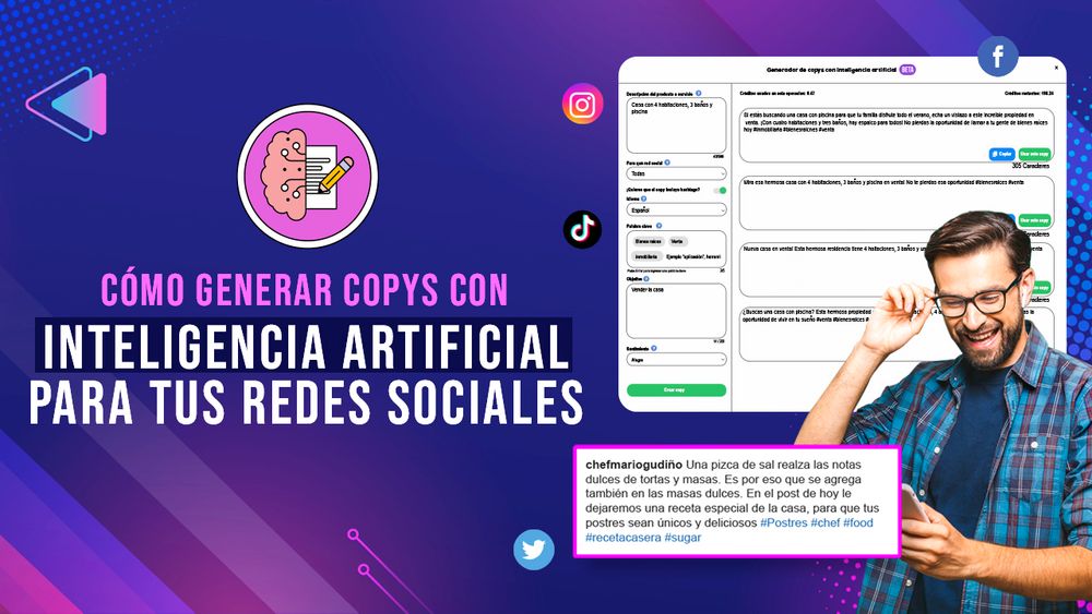 Cómo Generar Copys Con Inteligencia Artificial Para Tus Redes Sociales Cómo Generar Copys Con Inteligencia Artificial Para Tus Redes Sociales