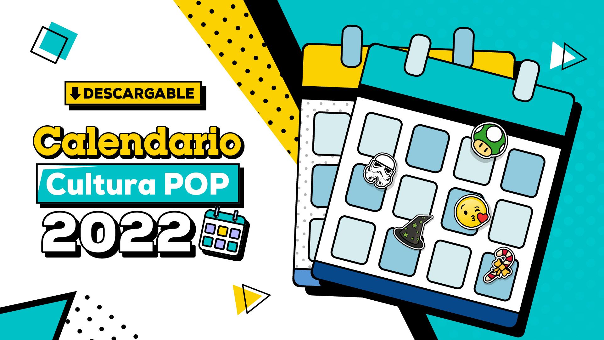 Calendario Cultura Pop 2022 para el Community Manager | PDF