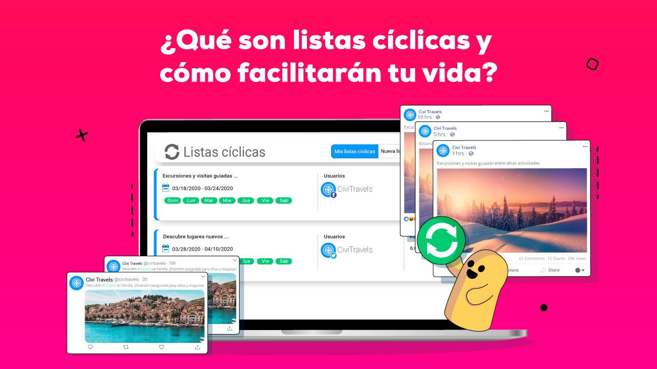 Qué son las listas cíclicas y cómo facilitarán tu vida?