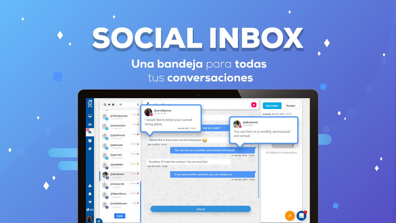 Social Inbox, una bandeja para todas tus conversacione