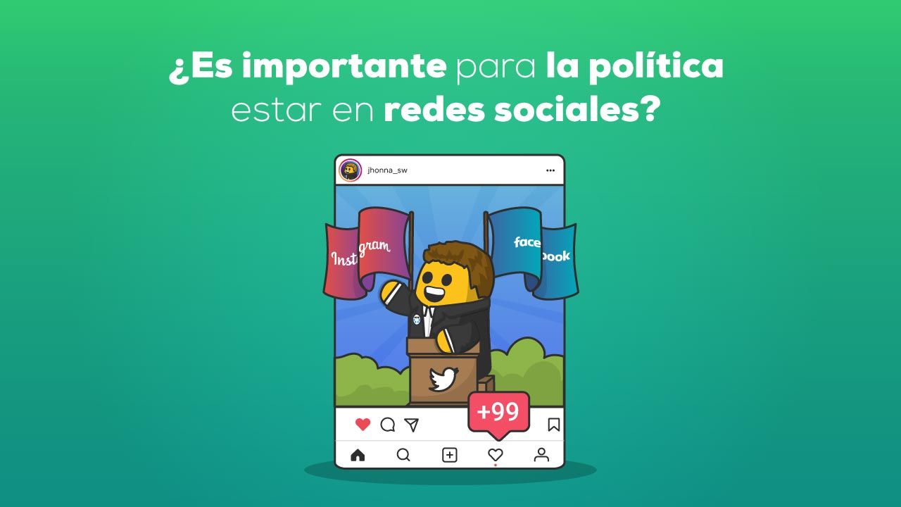 ¿Es importante para la política estar en redes sociales?