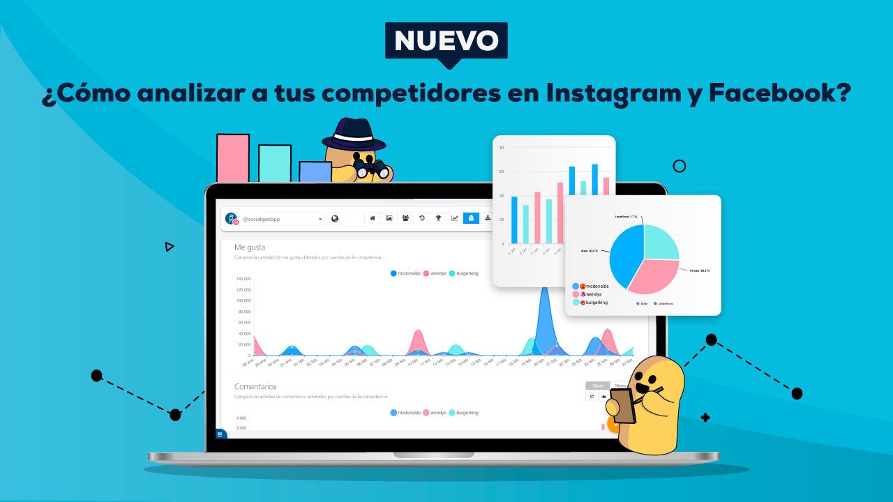 ¿Cómo analizar a tus competidores en Instagram y Facebook?