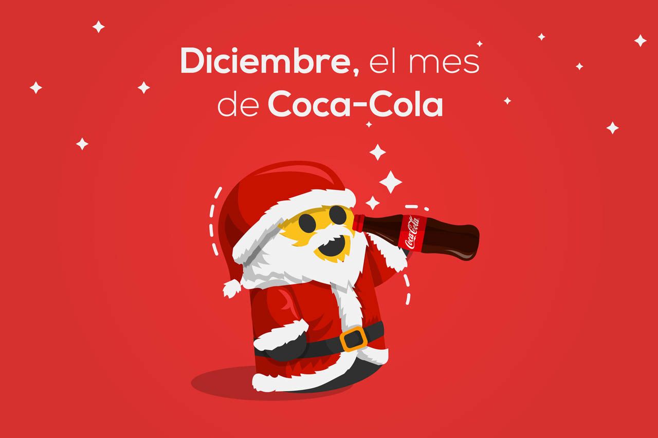 Diciembre, el mes de Coca-Cola
