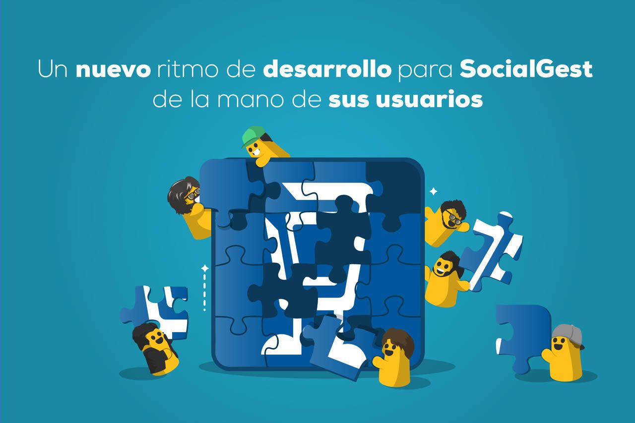 SocialGest presenta un nuevo ritmo de desarrollo de la mano de sus usuarios