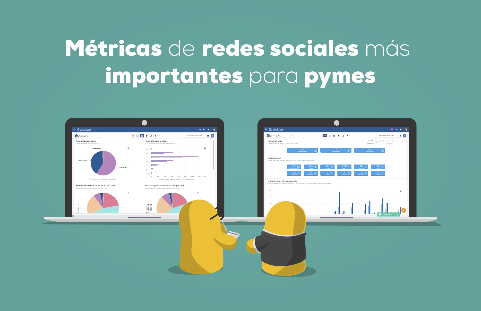 Métricas de redes sociales más importantes para pymes