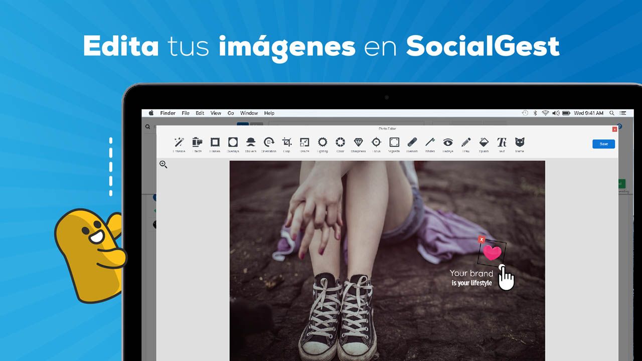 ¡Nuevo! Edita tus imágenes en SocialGest