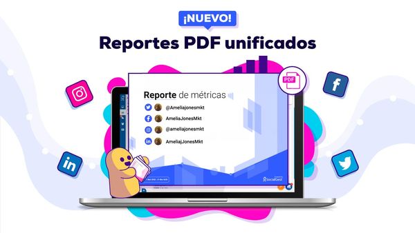 NUEVOS Reportes PDF unificados de redes sociales