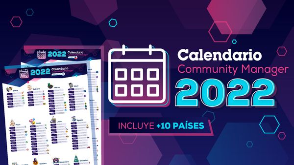 Calendario Community Manager y Social Media 2022 | PDF Descargable