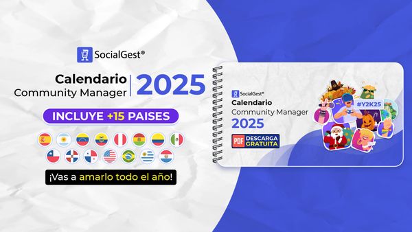 Calendario del Community Manager y Social Media 2025