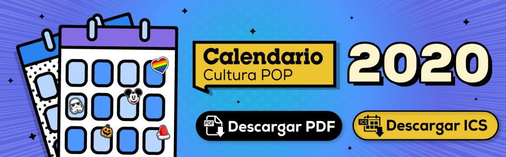 Calendario de Cultura Pop SocialGest