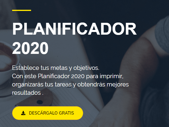 Planificador 2020 Jommy Martínez