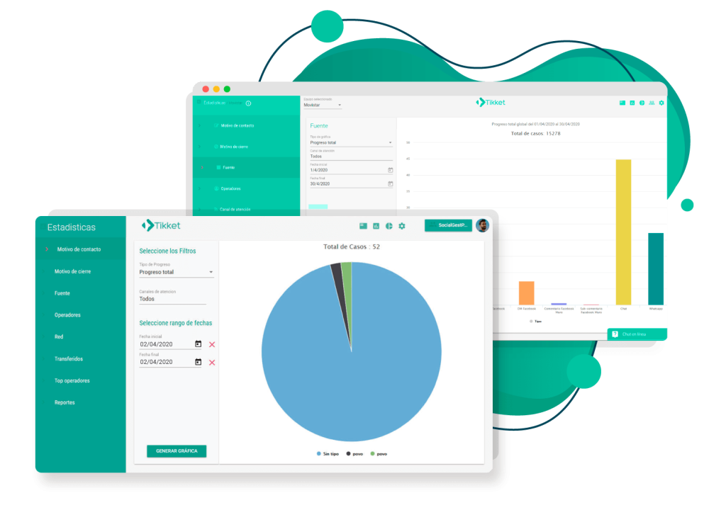 Tikket plataforma atención al cliente online