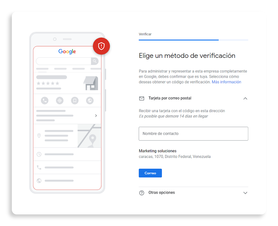 verificar perfil gmb