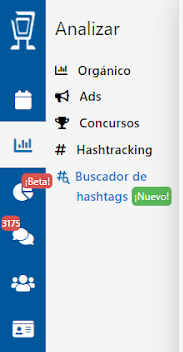 Buscador de hashtags en Instagram